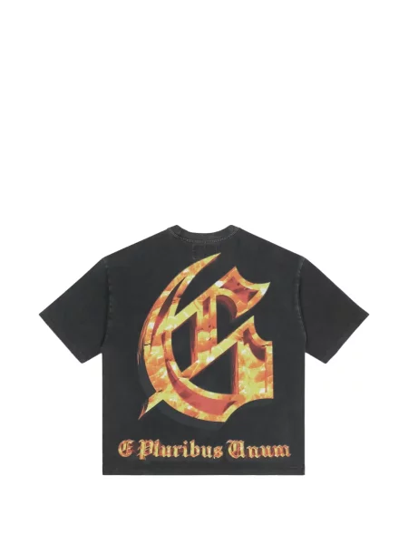 Tricou Godspeed cu imagine negru