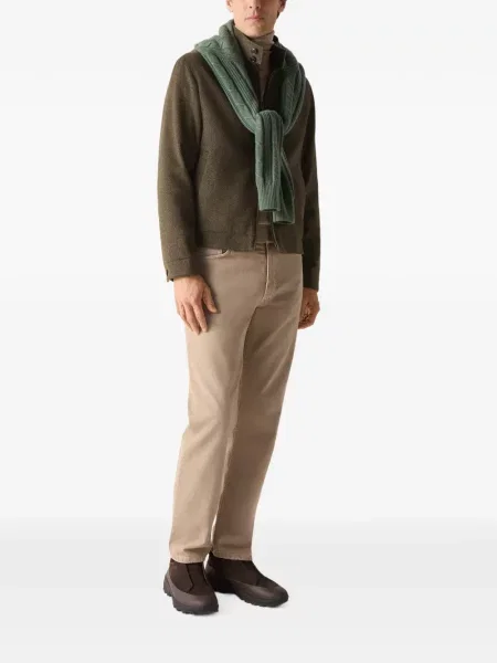 Geacă Zegna de lână verde