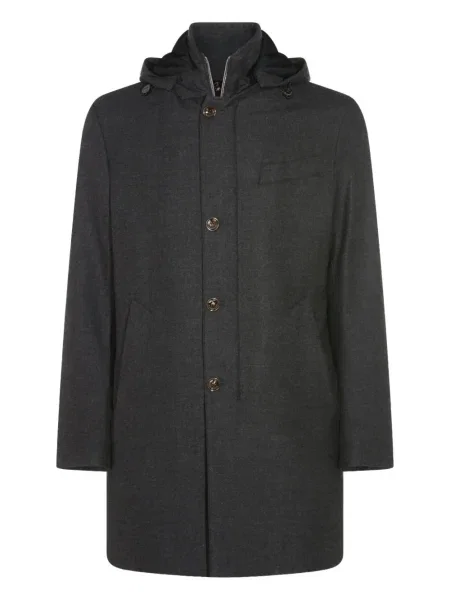 Палто Montecore с качулка сиво