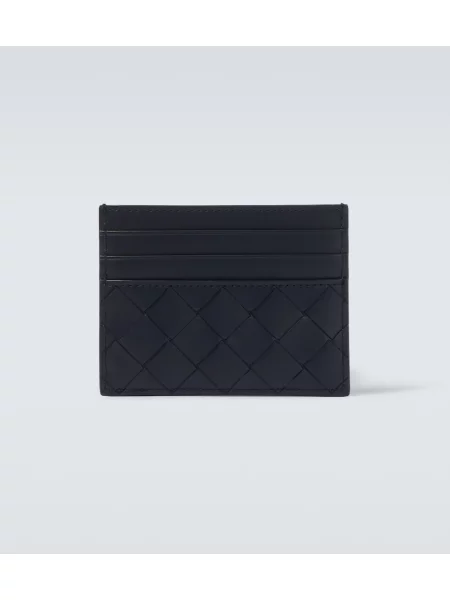 Portofel Bottega Veneta din piele negru