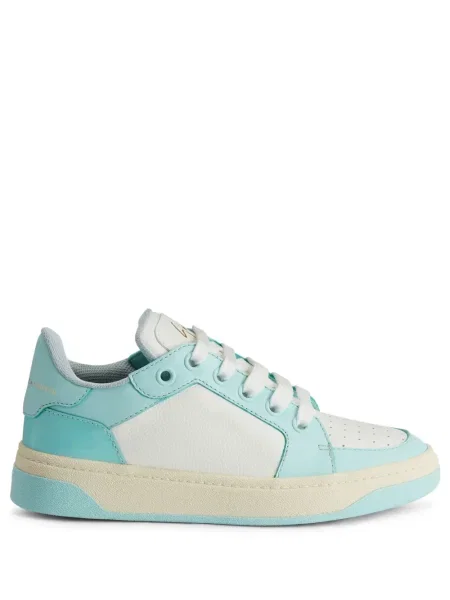 Sneakerși Giuseppe Zanotti din piele cu imagine alb