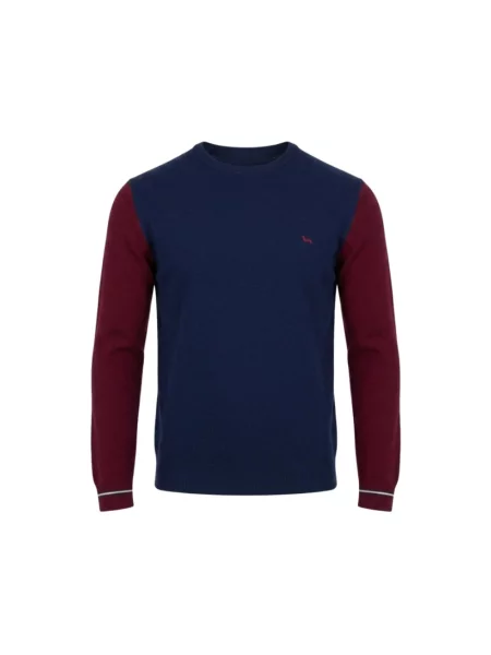 Sweter Harmont & Blaine niebieski