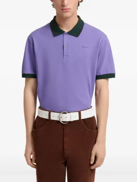 Tricou polo Marni violet