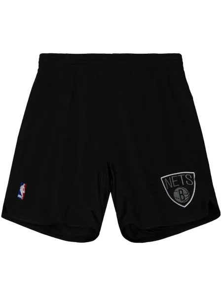 Pantaloni scurți Mitchell & Ness din jerseu negru