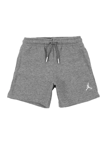 Jordan Pantaloni BROOKLYN ESS gri amestecat alb