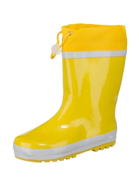 PLAYSHOES Cizme de cauciuc galben / deschis gri