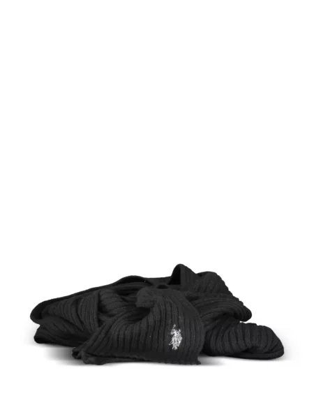 Fular U.s. Polo Assn. tricotate negru