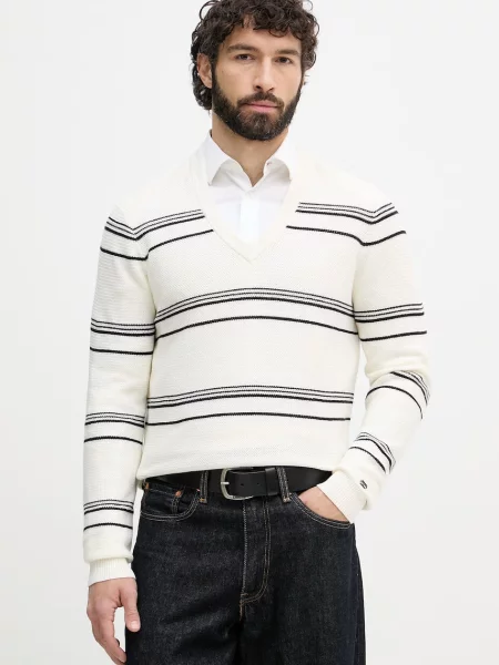Tommy Hilfiger svetr pánský béžový