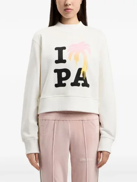 Bluza Palm Angels biała