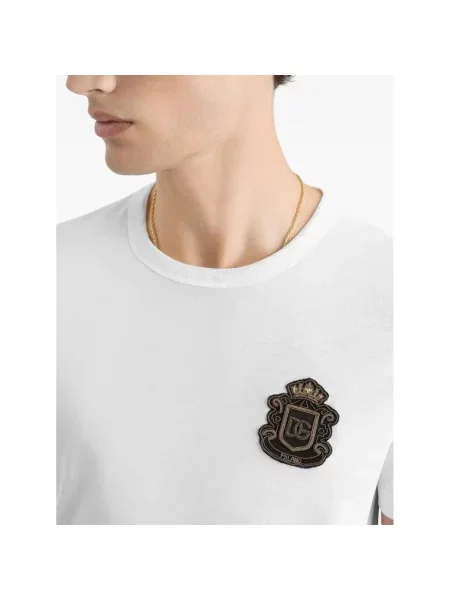 Koszulka Dolce And Gabbana z logo biała