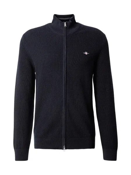 GANT Geacă tricotată negru