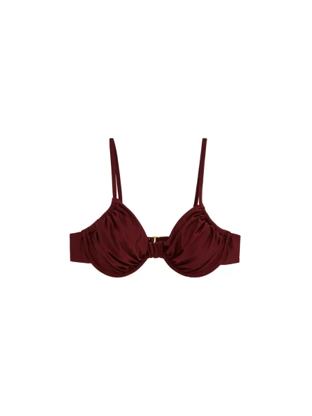 WE Fashion Bikini felső sötétvörös