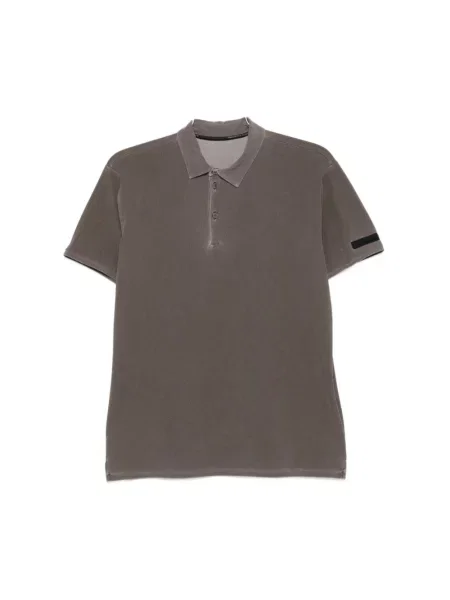 Koszulka polo Rrd brązowa