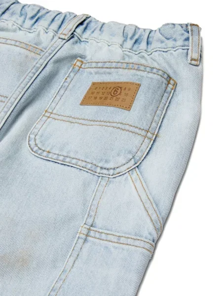 Jeansy dziecięce Mm6 Maison Margiela niebieskie