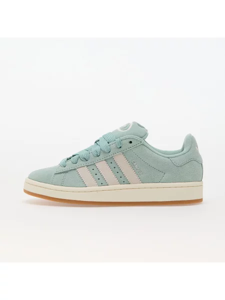 Велурени маратонки adidas Originals Campus зелено