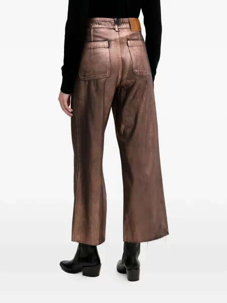 Jeansy Benetton brązowe