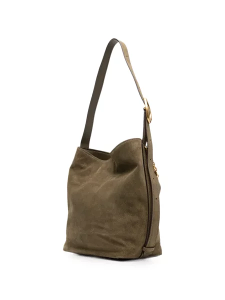 Colier Michael Kors din piele verde