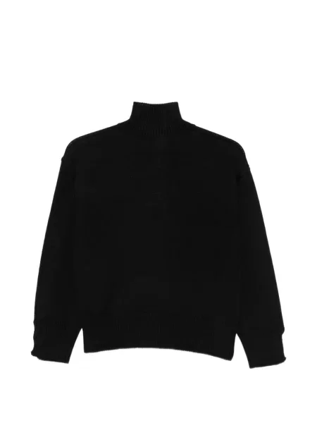 Pulover Alpha Studio de lână negru