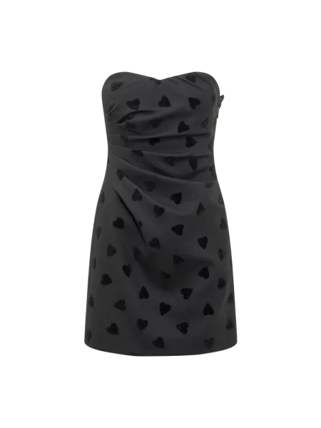 Sukienka mini Céline wełniana czarna