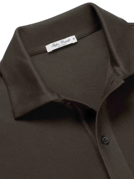Tricou polo Stefan Brandt maro