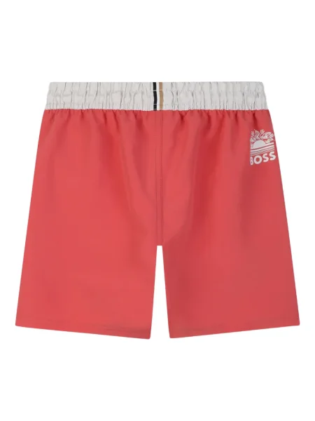Dětské spodní díl plavek Bosswear červený