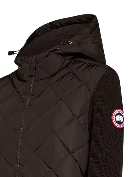 Яке Canada Goose с качулка кафяво