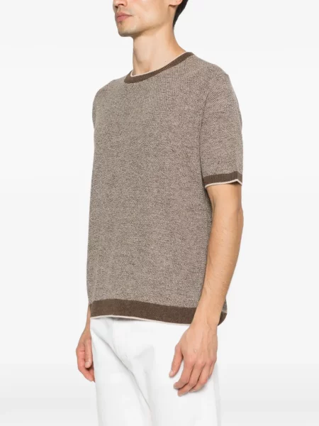 Tricou Canali maro