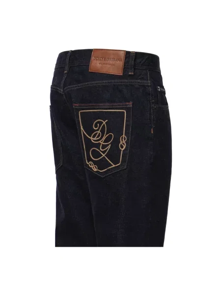Jeansy Dolce And Gabbana niebieskie