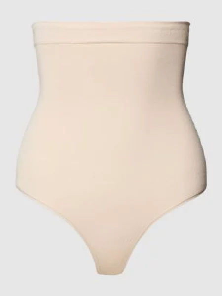 Stringi z wysokim stanem i funkcją modelującą sylwetkę Magic Bodyfashion beżowe