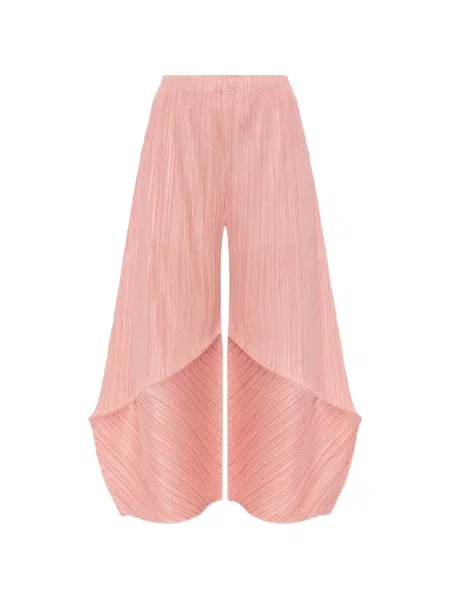 Pantaloni Pleats Please Issey Miyake roz