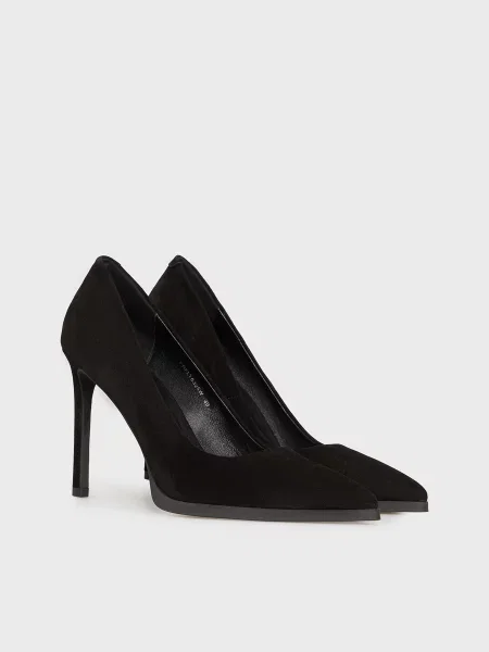 Шкіряні Туфлі-човники PRPY чорний