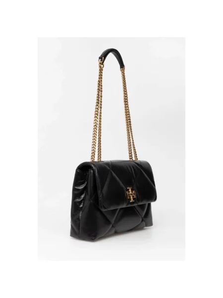 Torebka Tory Burch z nadrukiem czarna