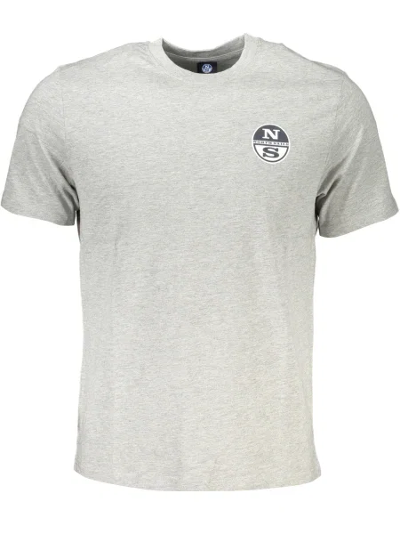 Kratek majica North Sails siva
