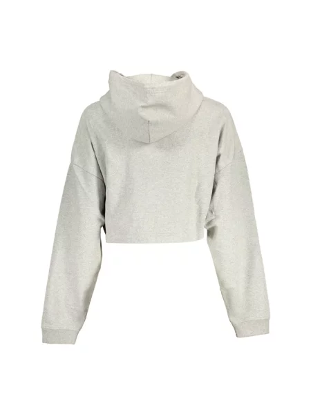 Bluza z kapturem Tommy Jeans szara