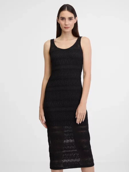 Rochie midi Orsay până la genunchi de costum negru
