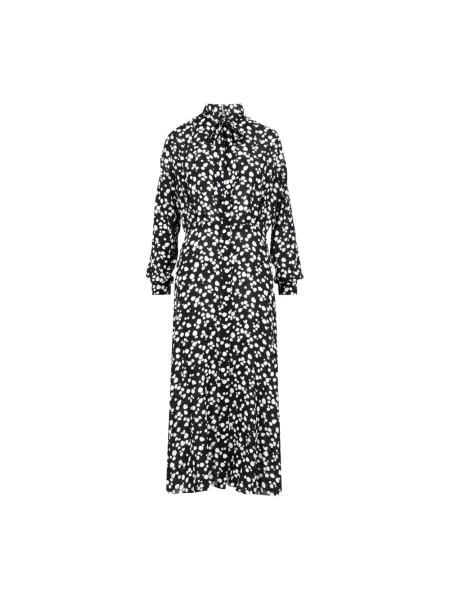 Sukienka maxi Msgm czarna