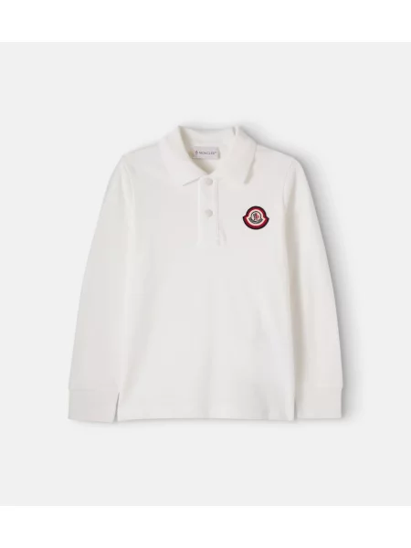 Gyerek pólóing Moncler Enfant fehér
