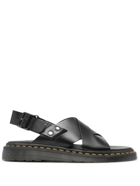 Sandale Dr. Martens din piele negru