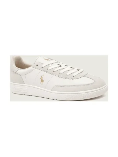 POLO RALPH LAUREN Teniși din piele BEDFORD alb