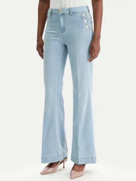 Liu Jo Jeans hlače Flare Fit modra