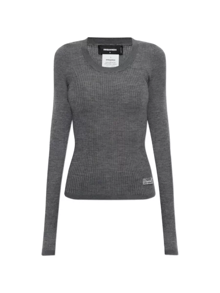 Pulover Dsquared2 de lână gri