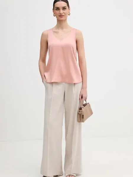 Emporio Armani bőr táska bézs
