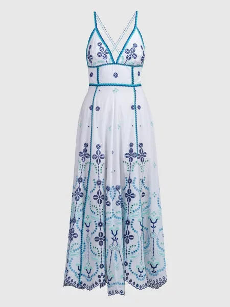 Сукня міді Jodie з відкритою спиною Charo Ruiz біла