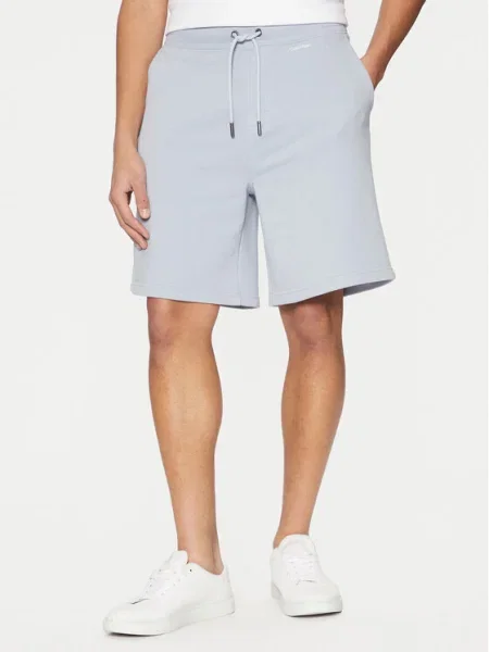 Къс панталон Calvin Klein синьо