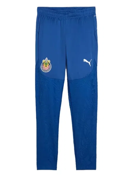 Pantaloni Puma alergare albastru
