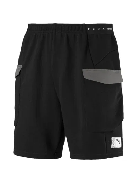 Pantaloni scurți cargo Puma negru