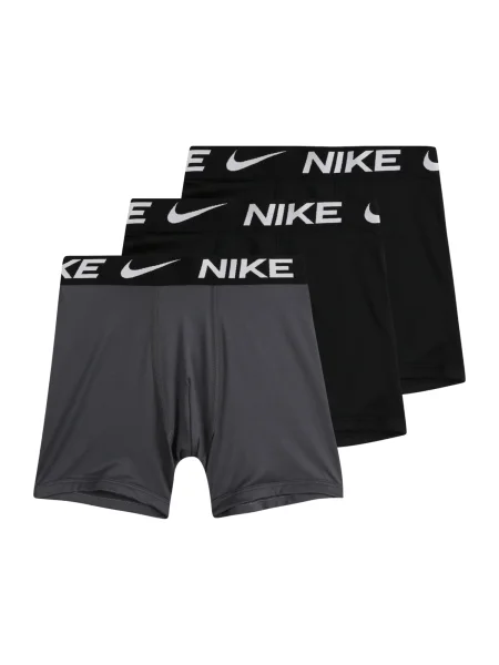 Nike Sportswear Nohavičky čierna / sivá biela