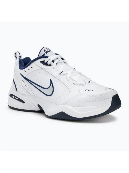 Încălțăminte de antrenament pentru bărbați Nike Air Monarch IV white / metallic silver alb