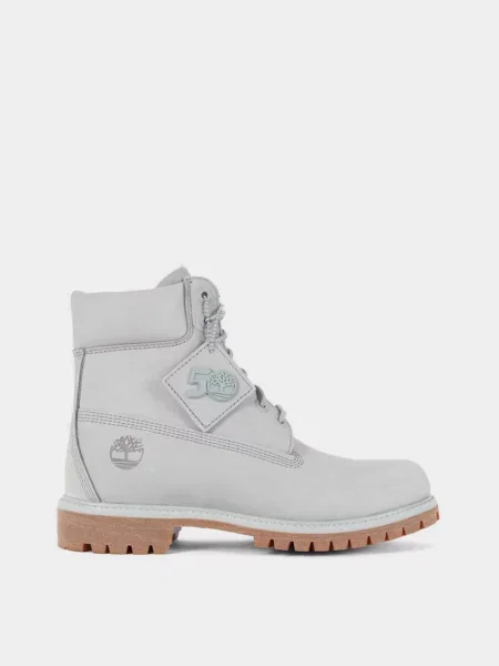 Timberland Premium Waterproof Черевики Шкіра сірий