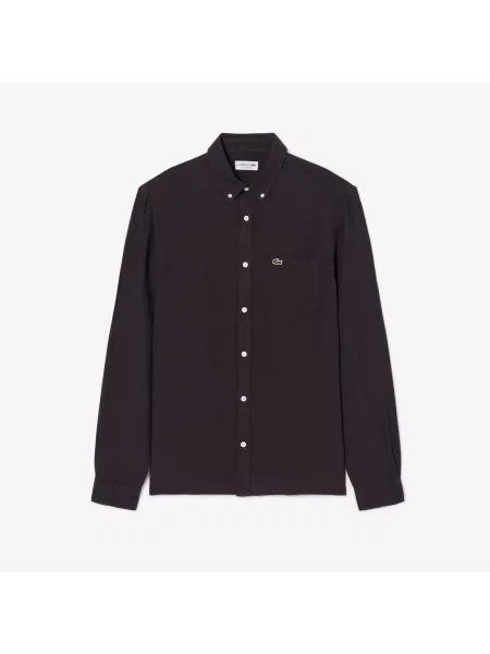 Рубашка Lacoste коричневая